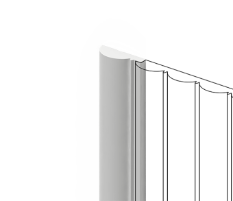 Финишний молдинг HI WOOD